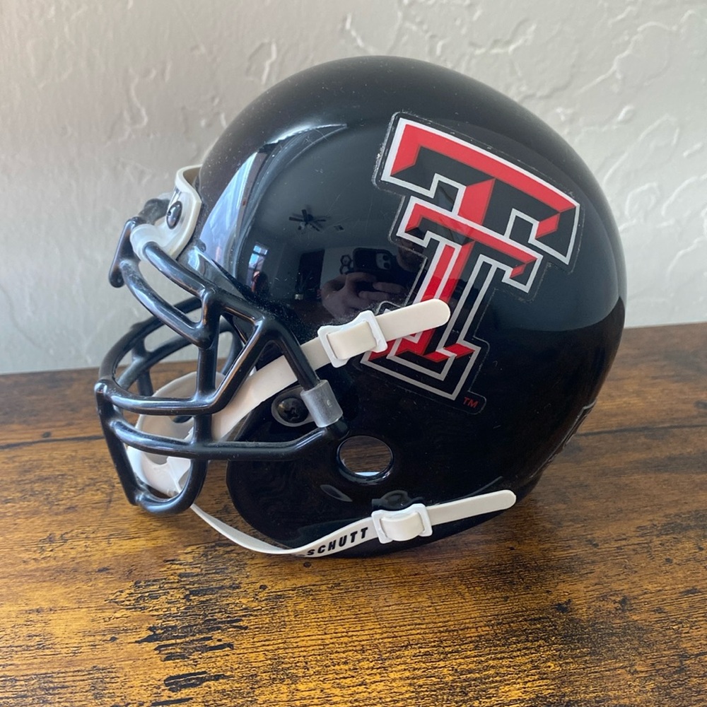 Texas Tech Mini Football helmet